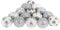 Shah Crafts. Ceramic Door Knobs,Grey and White Premium Quality Assorted Designs Handmade Vintage, Shabby Chic, Interior Furniture, Cabinet Cupboard Wardrobe Drawers Pulls Handles_(Pack of 20)