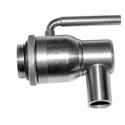 Kugelhahn V2A Gewinde 1/2 Auslaufbogen