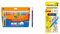 BIC Kids Filzstifte Set Kid Couleur, in 24 auswaschbaren Farben, ab 5 Jahre & Eberhard Faber 551008 - Glitzer Filzstifte in 8 leuchtenden Farben, Minenstärke 3 mm, auswaschbar im Kartonetui