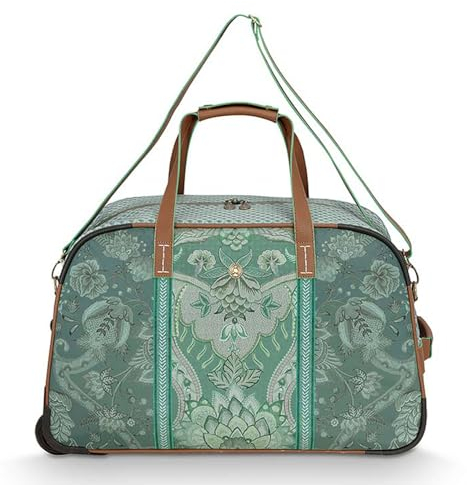 PiP Studio Weekender on Wheels Kyoto Festival Green 55x34x27cm