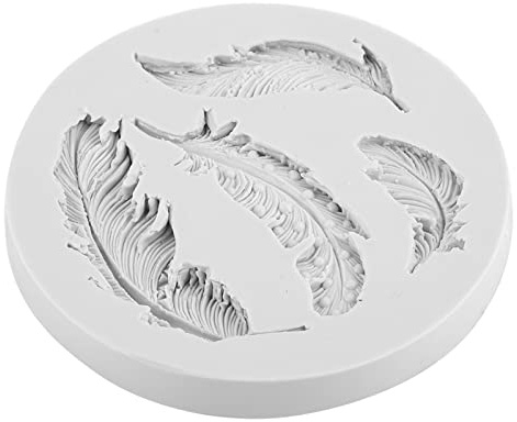 DIY Silikonfeder, Kuchendekorationsform, Schokoladen-Silikonform, Fondantformen, Federn, Federform-Werkzeug