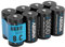 ABSINA 8X Batterien C Baby LR 14 wiederaufladbar 5000 mit geringer Selbstentladung - C Batterien Akku NiMH mit min. 4500mAh & 1,2V - Baby C Akku, Baby Batterien, Batterien Baby C, Batterie C LR14