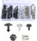 Flaconi Clips de Fixation Voiture,Fixation Cache Moteur,Clips Voiture,Vis de Soubassement,Boulons de Voiture,Vis de Dessous de Moteur,Convient pour Clips de Carrosserie,Supports de Garniture