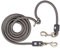 Max & Molly Multifunktions Tauleine Hund, Matrix 2.0, Stone/M, 2m stufenlos verstellbare Leine mit 2 Karabinern, stylische Hundeleine aus Nylon - Komfort für Dich und deinen treuen Begleiter