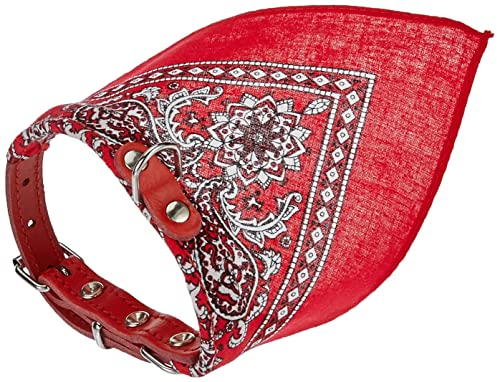 Nobby Halsband mit Tuch, rot L: 35 cm, 1 Stück
