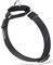 Hyhug langlebiges Nylon-Erstickungshalsband, geeignet für den täglichen Gebrauch und das Training von kleinen, mittleren und großen Hunden (Groß, schwarz)