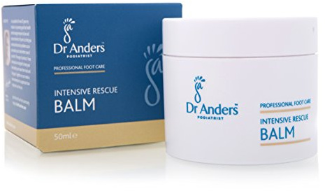 Dr Anders Intensive Rescue Balm for Feet, 50ml | Nourishing & Repairing, For Dry, Cracked & Rough Skin, Deeply Moisturises & Soothes