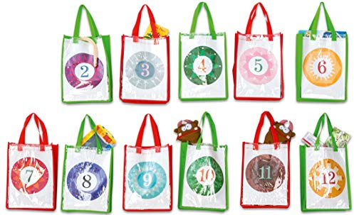 Betzold - Adventskalender XXL - Blanko-Bastelmaterial Kinder Advent
