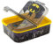 Fiambrera premium Batman con 3 compartimentos, fiambrera Bento para niños, ideal para la escuela, la guardería o el tiempo libre