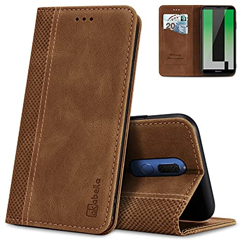 AKABEILA Hülle für Huawei Mate 40 Pro Handyhülle Leder Flip Case Ständer PU Brieftasche Schutzhülle Klapphülle Tasche Case mit [Kartenfach] [Standfunktion] [Magnetisch]