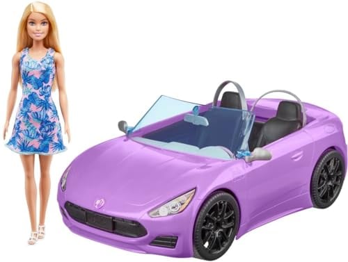Barbie - Bambola scappabile viola, multicolore (Mattel HBY29)
