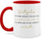 Tasse Tassen 325ml - Partner Freund & Freundin - Perfekte Geschenk zu finden Schatz Geschenk Valentinstag Mann Geschenkideen zum Valentinstag Frauen - 325 ml - Rot - geschenke lebenspartner