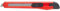 Fit For The Job 9mm Lockable Snap-Off Knife Utility Knife with Multi Position Push Button Adjust Retractable Blade for DIY, Home and Arts & Crafts with 12 Stainless Steel Snap Off Sections