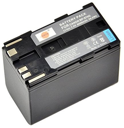 DSTE BP-970G BP-975 Rechargeable Li-ion Battery Compatible For Canon XLH1, XHG1, XHA1, XL2, XM2, XH G1S, XH A1S, XL H1S, XL H1A, XF305, XF300, XF105, XF100 Digital Camera
