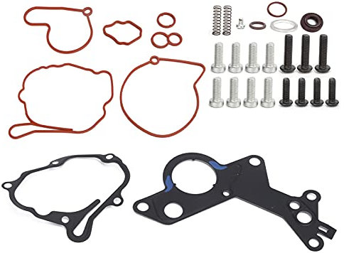 EVGATSAUTO Kit de Reparación de Bomba Tándem de Combustible Al Vacío, Juego de Reconstrucción de Bomba Tándem de Combustible Al Vacío 038145209 Reemplazo para 1.2TDI 1.4TDI 1.9TDI 2.0TDI 2.0SDI 00-10