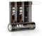 EBL 3500mWh Lithium AA Rechargeable Battery High Capacity with USB-C Cable - 4 Packs in One Storage Case