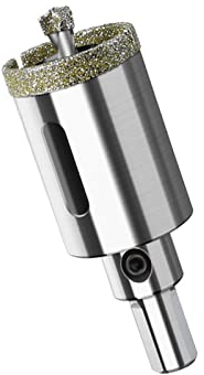 22mm Diamond Drill Bit with Pilot Bit，Tile Glass Hole Saw, Suitable for Tile, Ceramic, Glass, Porcelain, Marble, DIY Kitchen Bathroom Shower