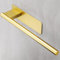 ALOCEO Self Adhesive Towel Rail Hand Towel Holder 304 Stainless Steel Towel Holders for Bathrooms and Kitchen 28CM, Gold