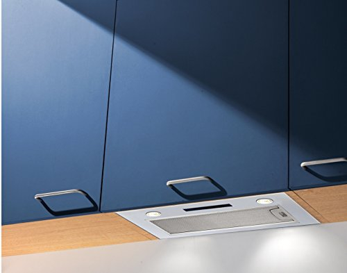 Cookology BUCH520SS Integrated Extractor Fan | 52cm Built-in Cupboard Canopy Cooker Hood
