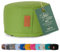 #DoYourYoga rundes Yogabolster - waschbarer Bezug, Bio-Buchweizenschalen (KBA) Füllung, 30 x 15 cm, Yoga Kissen für Yin Yoga & Meditation - hellgrün