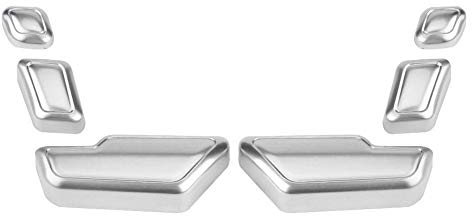 Dingln Auto-Sitz Adjust-Taste Schalter Abdeckung Dekorativen Aufkleber Trim for M-e-r-c-e-d-e-s Benz C E GLK GL ML