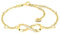 SERASAR Fussketten für Frauen Silber 925 stabil 18 Karat Gold Schmuck Damen Kette Fußkettchen Mädchen Anklet Schmuckbox Geschenk Idee Muttertagsgeschenk Weihnachten