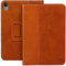 Casemade Real Leather Case Compatible with iPad Mini 7 (A17 Pro) / 6th Gen (2021) - Full-Grain Leather Cover, Auto Sleep/Wake, Dual Stand Position (Tan)