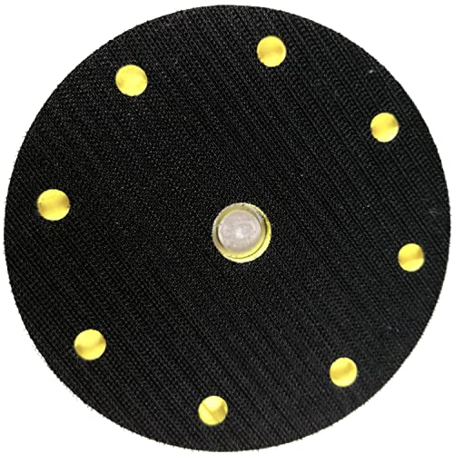 Plato Para Lijadora Orbital 8 Agujeros compatible con Velcro 150mm. 6″