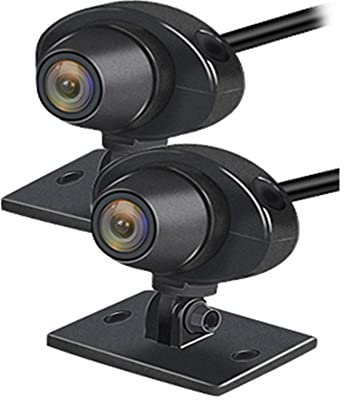 VSYSTO 2 Stück Auto Kameras, Zufälliges Senden, Dashcam Ersatz Zubehör für Auto Dash Kamera (Schwarz-4)