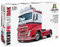 Italeri 3962 1:24 Volvo FH Plat Dak - Modellbau, Bausatz, Standmodellbau, LKW Bausatz, Bausatz 1:24, LKW, Geformte Farbe