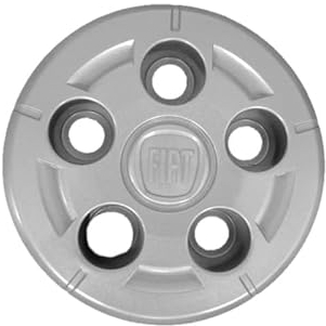 Kit mit 4 anpassbaren Radkappen – Cup für FIAT DUCATO Modell 2007 (Radstand 5 x 130) – Durchmesser 9 Zoll – Nicht original