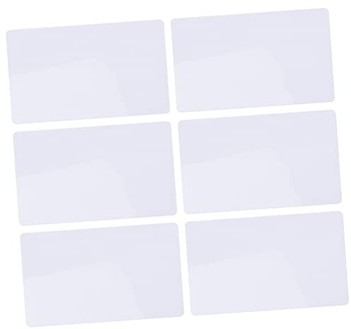 Tofficu 6 Stück Nachrichtenschreibtafel Trocken Abwischbare Tafel A5 Trocken Abwischbares Whiteboard Kleines Magnetisches Whiteboard Magnetisches Trocken Abwischbares Whiteboard
