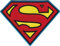 C&D Visionary DC Comics Patch-Superman Insignia, Textil, Mehrfarbig, 8 Inches x 6 Inches