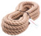 Seilwerk STANKE Juteseil Naturfasern gedreht Tauwerk Hanf Jute Tau Seil Tauziehen Absperrseil Handlauf 16mm 5m