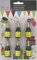 6 Minikerzen * Champagner * für Silvester, Party und Geburtstag // Kerzen Kuchen Torte Deko Tischdeko Candle Champagne Flaschen Bottle