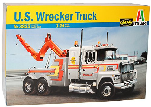 Italeri U.S. Wrecker Truck Abschlepper US Zugfahrzeug Kit Bausatz 1/24 Modell Auto Modell Auto