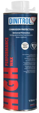 REJEL Dinitrol High Performance Unterboden Wachs klar 1 Liter Wasser reinigen