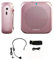 Amplificador de Voz con Microfono,Amplificador Portatil Digital Recargable 5W USB U Disk/TF para guías Maestros Profesores Artistas animadores promotores de Ventas,etc (Oro Rosa)