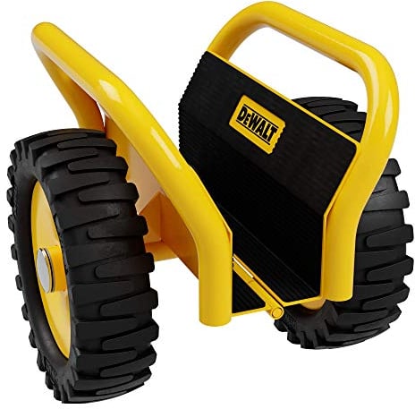 DeWalt Plattenwagen DXWT-200 - Transportwagen für Platten und Türen - Max. 500KG - Sackkarre für Platten - Rutschfestes Oberteil - Schwenkbare Klemmwirkung - Sackkarre für Platten