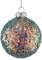 BUTLERS Weihnachtsbaumkugel Glitter Christbaumschmuck Glas Grün -Hang ON- Weihnachten Baumkugeln Glitzer Kugel | Tannenbaum Deko & Weihnachtsdeko