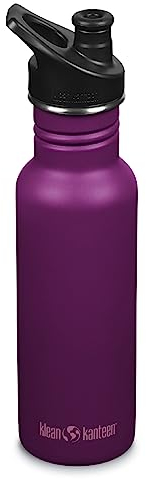 Klean Kanteen Unisex – Erwachsene Klean Kanteen-1008433 Flasche, Edelstahl,Purple Potion, One Size