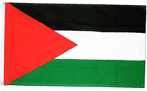 PiniceCore 90x150cm Palästina-Flagge-Druck-lebendige Farbe Polyester-Flagge