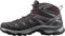 Salomon X Ultra Pioneer Mid Gore-Tex Damen Wanderschuhe, Alle Wetterbedingungen, Sicherer Fußhalt, Stabil und gedämpft, Wine Tasting, 39 1/3