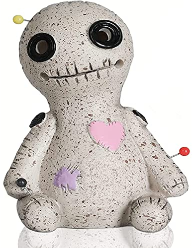 Poupée Vaudou, Brûleur d'encens Voodoo en Résine,Porte encens Cone Poupée Vaudou,pour Yoga, Bureau,Décoration d'intérieur Faite à la Main