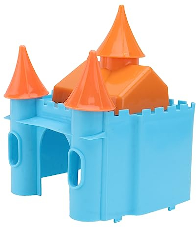 iplusmile Spielzeuge Knete Zubehör käfige 1 Stück Schloss Nest Banane Hängematte Kunststoff Glamping-Zubehör Form Spielzeug Meerschweinchenhaus Kleines Haustierhaus Käfige Kunststoff
