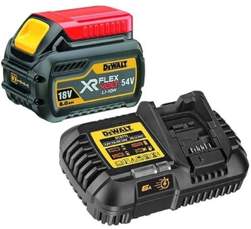 DEWALT DCB546 18v / 54v XR Flexvolt 6.0ah Battery + DCB116 Fast Charger