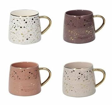 1 Pezzo Tazza Tazzone Latte in Porcellana Arts Chic 340 cc 4 Colori