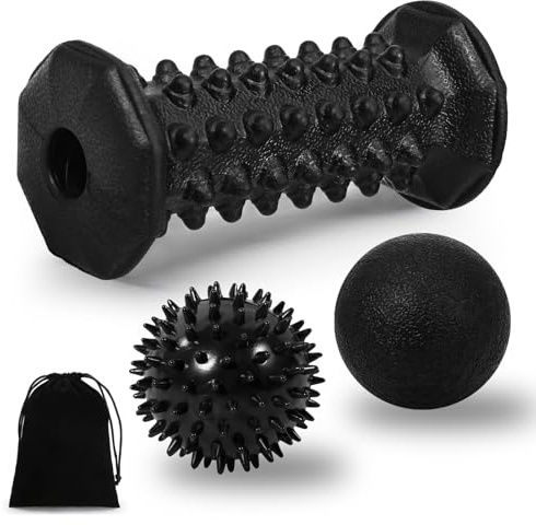 Foot Massager Roller Set for Plantar Fasciitis, Arch and Heel Pain Relief