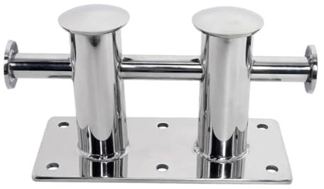 500 * 178mm Marine Double Cross Boat Bollard 316 Stainless Steel Mooring Bitt Boat Kayak Accessories