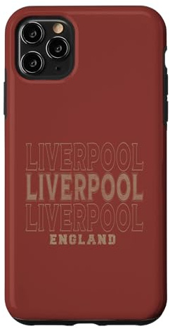 Vintage Liverpool England Case for iPhone 11 Pro Max